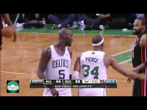 Kevin Garnett Highlights vs.Miami Heat 24 points - Game 3 Playoffs 2012 PART 2/2 [HD]
