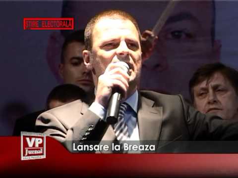 Lansare la Breaza