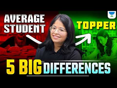 Topper vs Average Student | 5 Habits You Must Build | oshin Ma'am