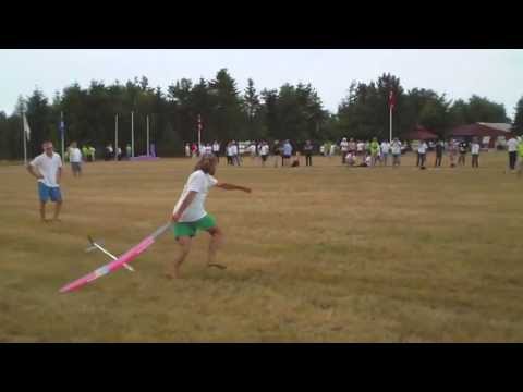 F3K WC 2013 Denmark - Snipe DLG  Launching