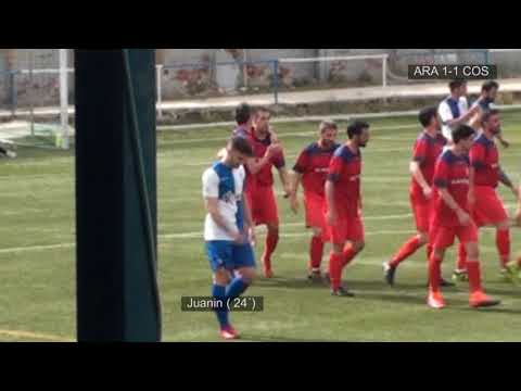 Aravaca CF 2-3 CD Coslada / Los goles / Preferente G1 J33 / 2017-18