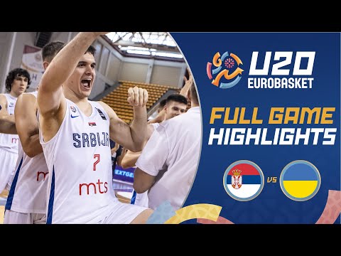 Serbia 🇷🇸 vs Ukraine 🇺🇦 | Highlights | FIBA U20 EuroBasket 2025
