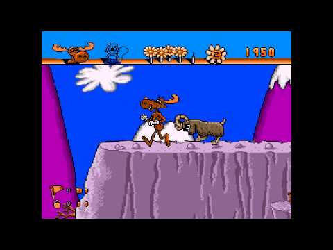 the adventures of rocky and bullwinkle and friends sega genesis