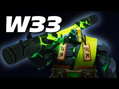 w33 Earth Spirit - Dota 2 Pro Gameplay [Watch & Learn]