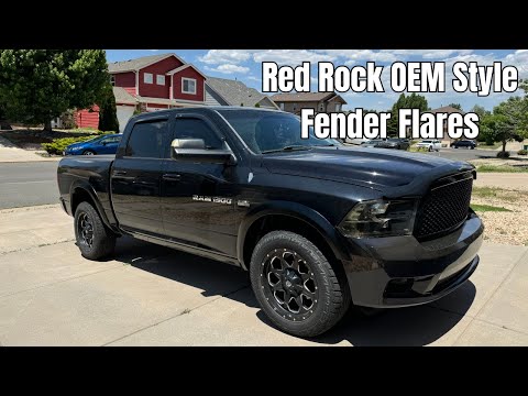 How to Install RedRock OEM Style Fender Flares on a 09-18 Ram 1500 - Quick and Easy DIY