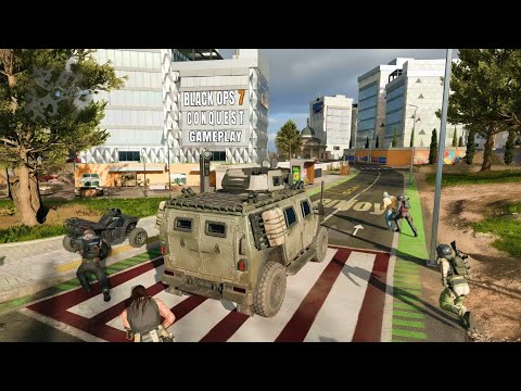 Black Ops 7 Skirmish Mode Gameplay 20v20 Conquest | PS5 Pro (NO COMMENTARY)