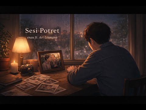 Sesi Potret - Enau feat Ari Lesmana ( slowed+reverb+lirik)