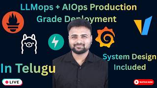 AIOps End-to-End Production Project | LLMOps, vLLM, Ollama, Grafana, Prometheus | Telugu | Codenetra