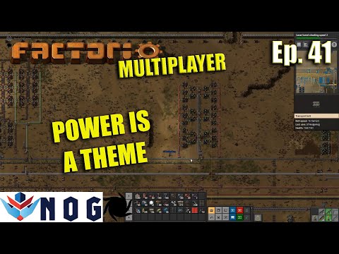 Factorio Multiplayer with STHedgehog Ep41 | Sorting Out Some Power Issues