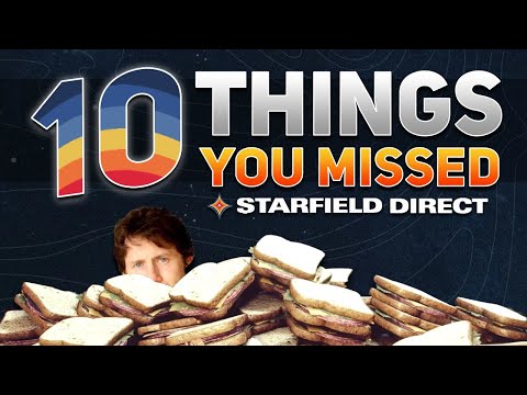 10 Things You MISSED from the Starfield Direct