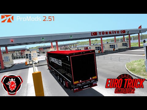ETS2 1.39 | ProMods 2.51 | SCANIA R490 | Veliko Tarnovo - Edirne