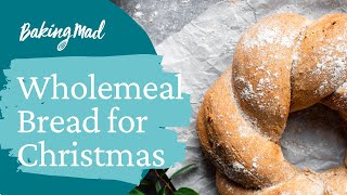 How to make a wholemeal wreath by allinson