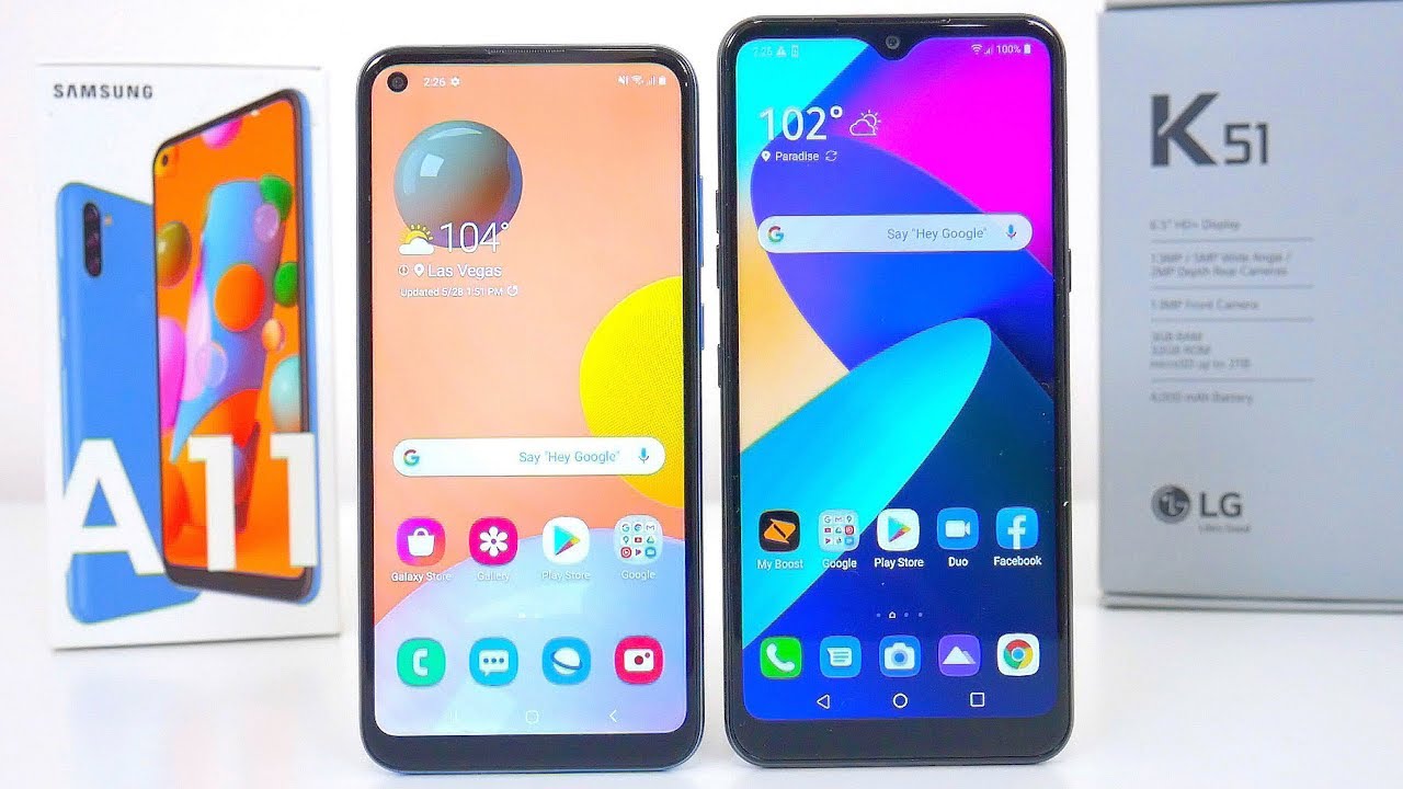 LG K51 vs Samsung Galaxy A11 Comparison! Which Is The Better Budget Deal?