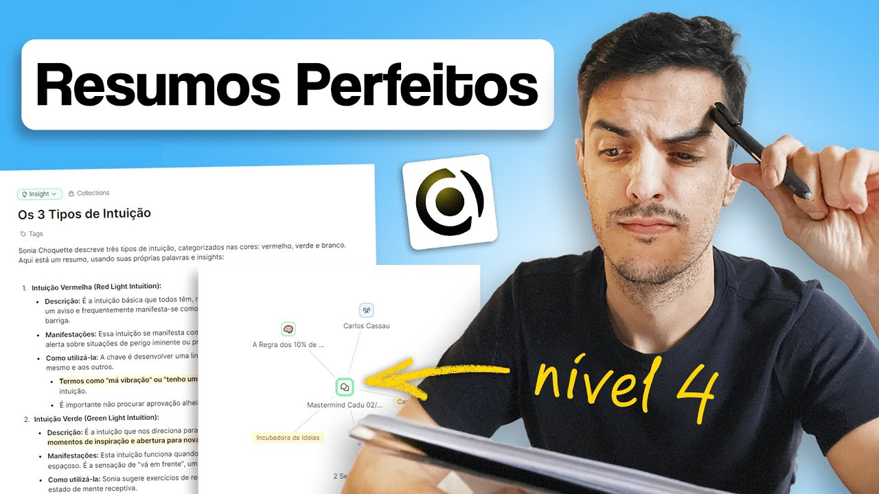 Ganhe CADA VEZ MAIS TEMPO com Resumos PERFEITOS de tudo que você estuda