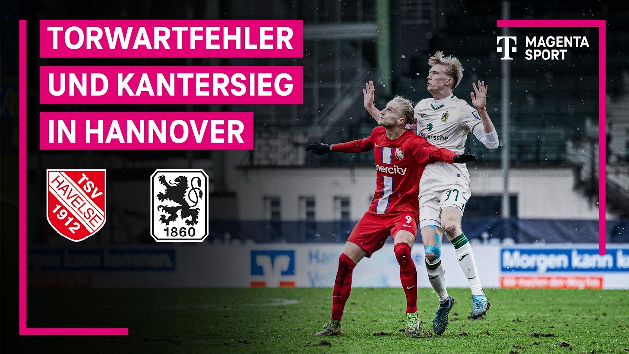 TSV Havelse vs TSV 1860 München Highlights