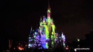 preview picture of video 'Celebrate The Magic Villains Segment - Magic Kingdom - Walt Disney World 2013 HD'