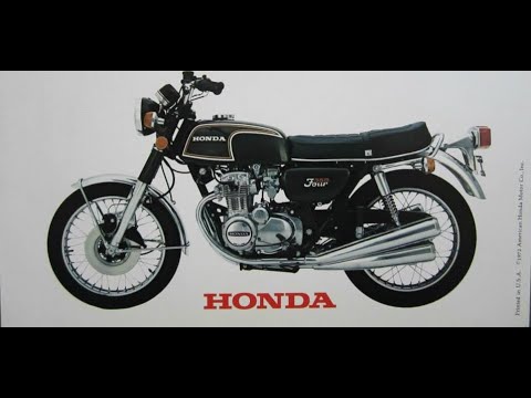 Thumbnail for 1972 Honda CB350 Four in Olive Green running full sound, riding it,  “Strippers, Rippers & Beers!” 🍻 by Share Now