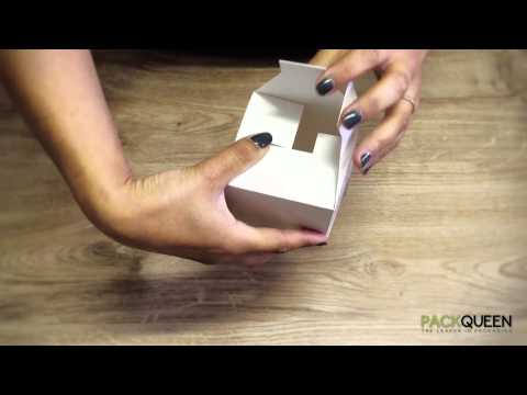 Part of a video titled One Piece Cube Box 120, 100, 80, 60 & 50mm Gift Boxes - YouTube