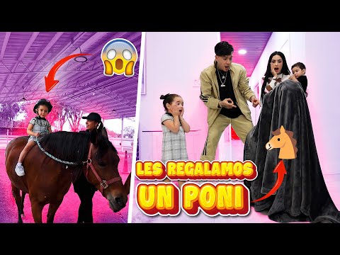 Nuevo integrante en la familia 🐴 les regalamos un poni a nuestros hijos |Jukilop - Kimberly Loaiza