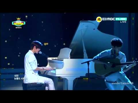 Live HD 720p 120522   Infinite   Only tears Comeback stage   Show Champion