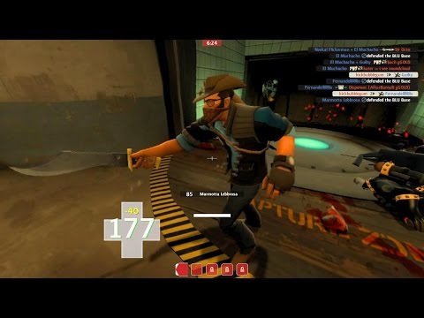 TF2 Spy - Gullywash Last Kunai Gamble - ETF2L Highlights - Highlander Season 5, Div 6