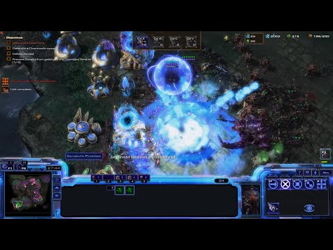 StarCraft 2 Wings of Liberty Reversed Campaign Mission 14 - Echoes of the Future
