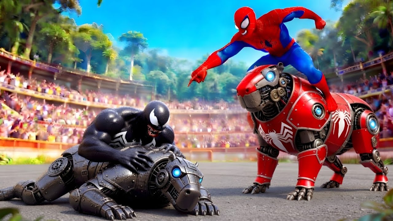 🐾🕷️ SPIDERMAN Wins the Capybara Race Championship – Ultimate Battle!