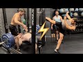 Bench Press & Kickboxing - Alex Folacci & Florent Ribet (Olympian)