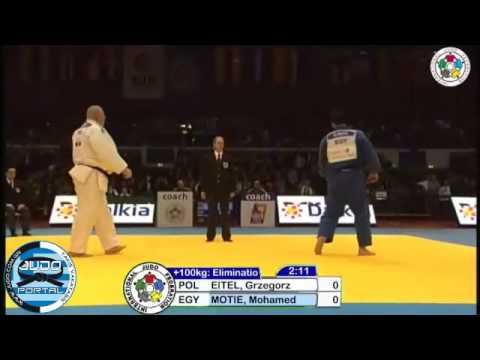 Judo Grand Prix Dusseldorf 2012 +100kg EITEL (POL)-MOTIE (EGY)