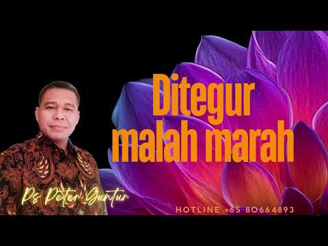 DI TEGUR MALAH MARAH  -   PETER GUNTUR