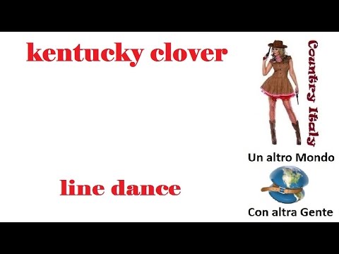 kentucky clover line dance -✪-16-03-2012