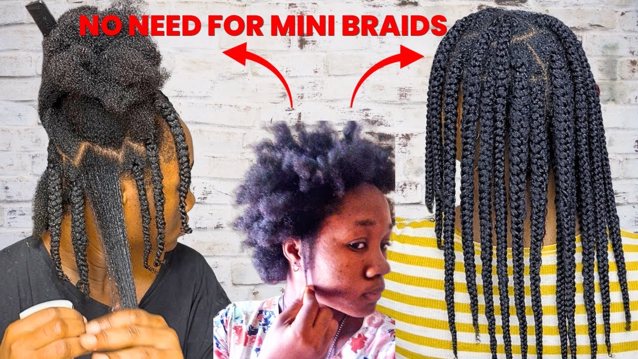 Your Hair Hates Mini Braids? Here's The One Braid Size That Works