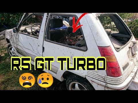 😲Encuentro Renault 5 GT TURBO abandonado entre maleza hace años para restaurar con 70.000km ☠️