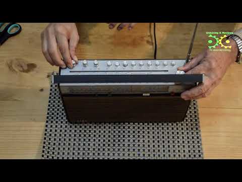 UNBOXING retro Radio Saba Transeuropa Automatic. Español