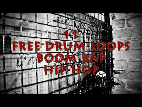 11 FREE DRUM LOOPS-BOOM BAP AND HIP HOP - -DOWNLOAD LINK-