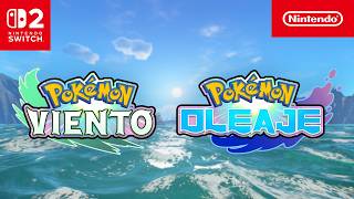 Pokémon Viento y Pokémon Oleaje (Nintendo Switch 2, 2027) – Anuncio Oficial Trailer