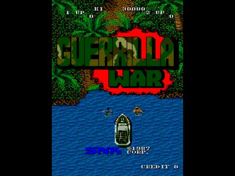 Guerrilla War Review for the Arcade by John Gage