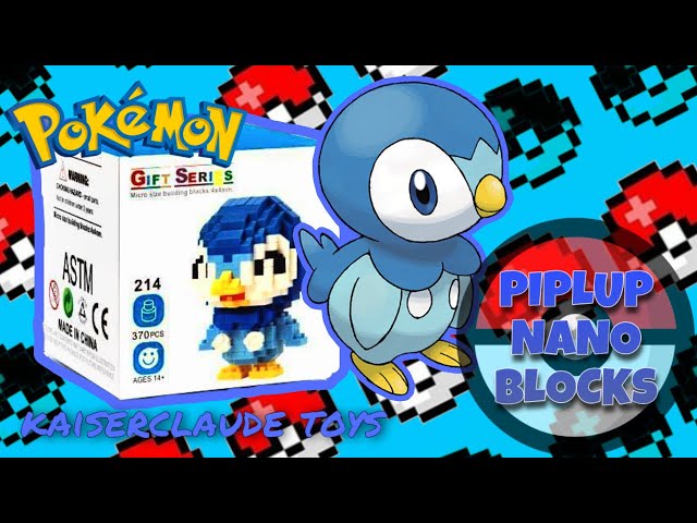 Vídeo relacionado con nanoblock - Pokémon - Piplup, Kit de construcción de la Serie Pokémon