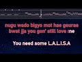 Romanized Karaoke♬ LALISA - LISA 【With Guide Melody】 Instrumental