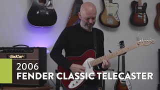 Video thumbnail for Demo of a 2006 Fender Classic Telecaster 69 Thinline (MIM) by The Local Pickup