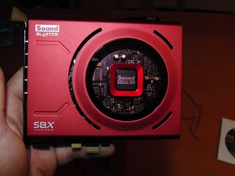 Sound Blaster Z - Unboxing + installation