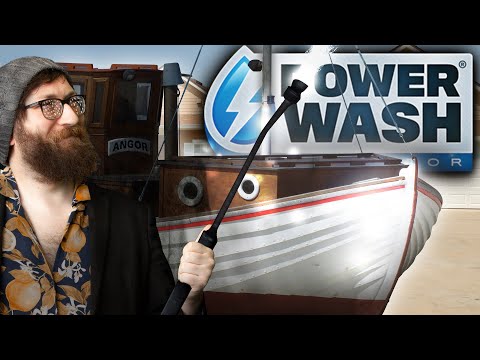 CLEANING MY DREAM BOAT! - POWERWASHER SIMULATOR (Superchill)
