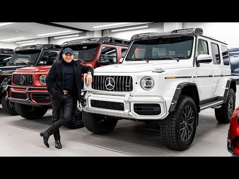 THE 2023 G-WAGON 4x4 SQUARED IS HERE! || Manny Khoshbin