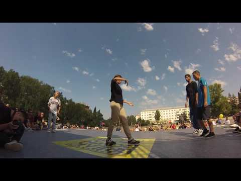 Sally & Nastya vs Stamet & Farra | 1:4 | HIP HOP |  BREAK DOWN T | TAGIL | 12 13 08 2016