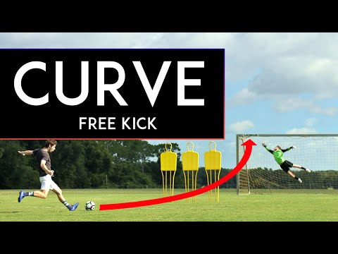 How to CURVE a BALL | Take AMAZING Free kicks!