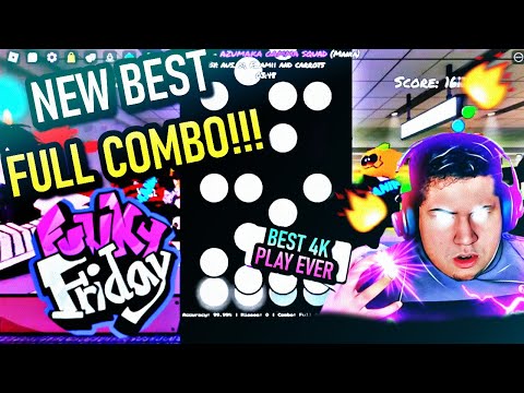 MY NEW BEST FUNKY FRIDAY FULL COMBO !!!! ROBLOX FNF GODMODE!!!!!