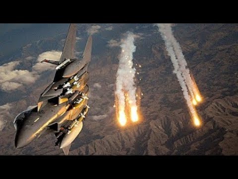 Breaking USA led Air Strikes on Islamic State Baghouz Syria March 2019 News Video