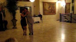 Argentine Tango performance by Michael Nadtochi and Angeles Chanaha at Red Bank Tango Milonga