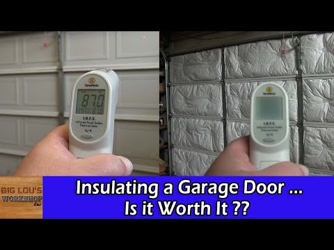 Is Insulating a Garage Door Worth It??