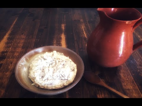 Anthimos’ Aphraton - Byzantine steamed chicken foam